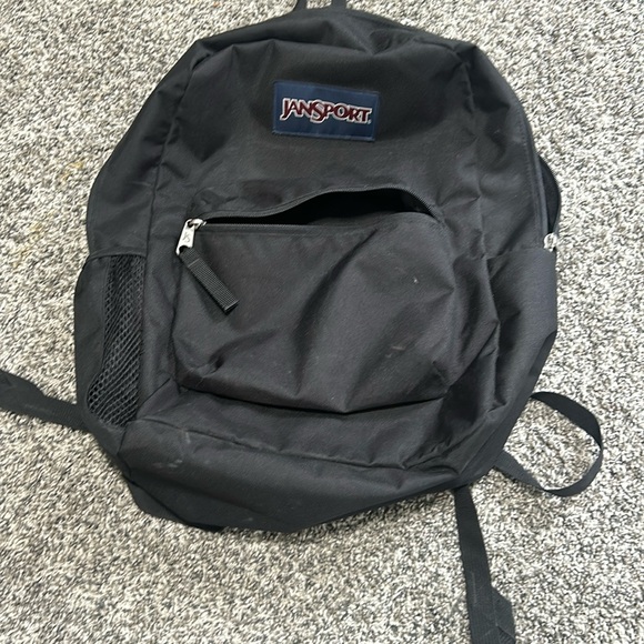 Jansport Bags Handler Black Backpack With Cup Holder Poshmark